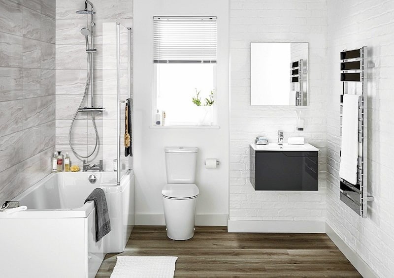Mẫu thiết kế nhà vệ sinh đẹp cùng các quy tắc trong nhà ở dân dụng