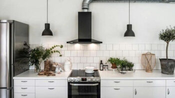 Kinh nghiệm thiết kế phòng khách liền bếp đẹp và tiện nghi