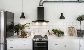 Kinh nghiệm thiết kế phòng khách liền bếp đẹp và tiện nghi
